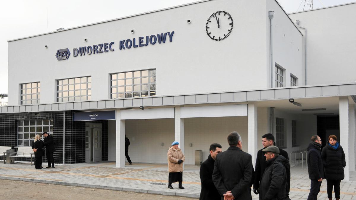 Dworzec kolejowy Miechów